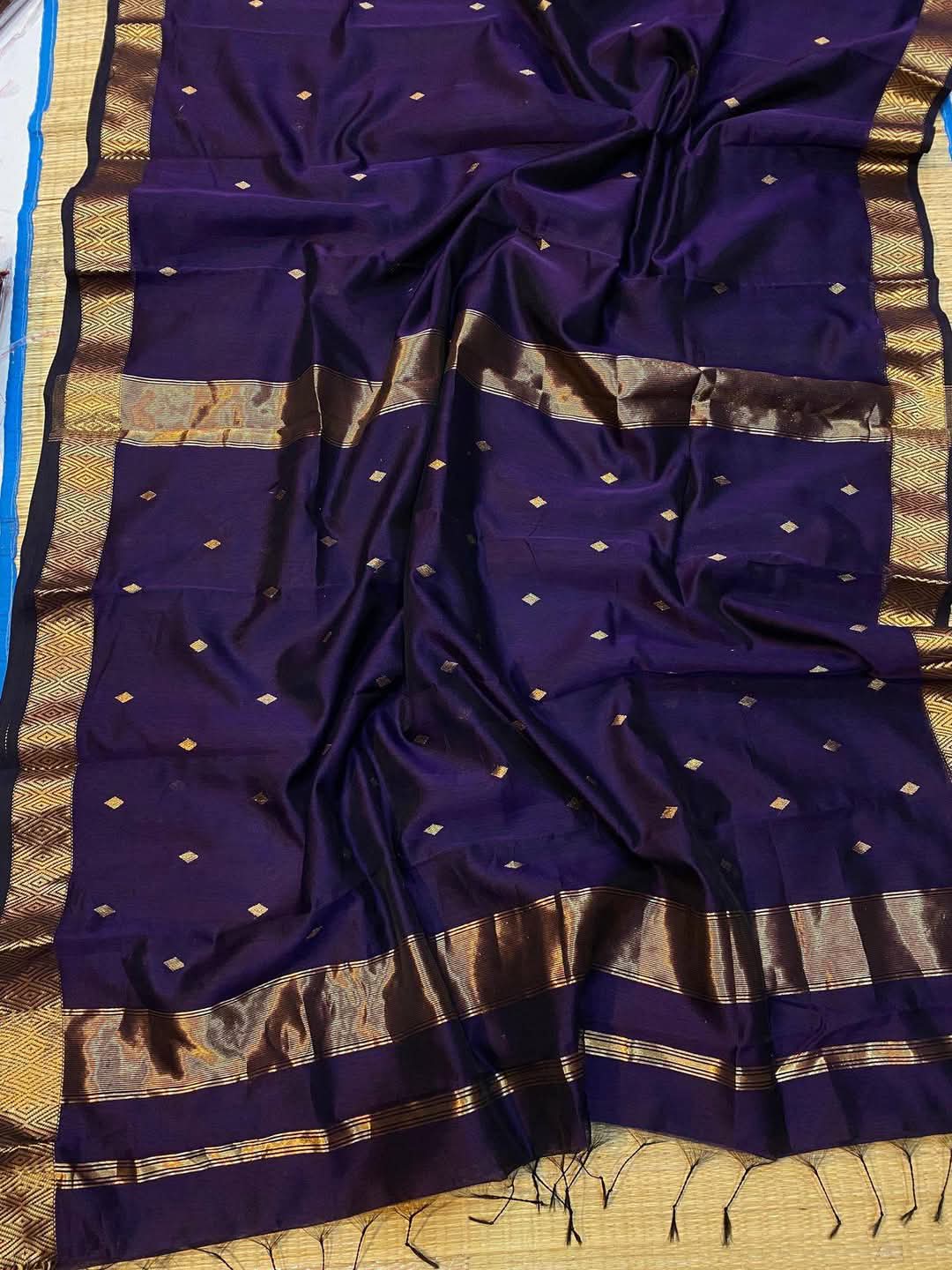 NAYANTARA - Maheswari Cotton Silk Handloom Saree