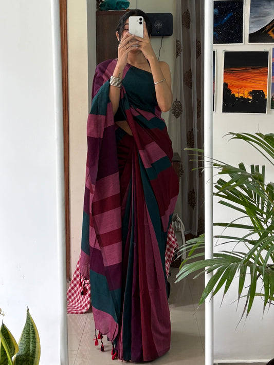 MYRA - Khadi Cotton Soft Saree