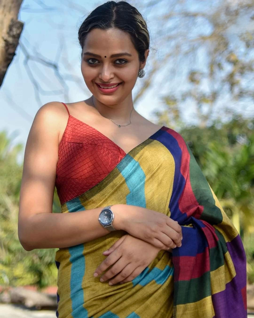 VANYA - Khadi Cotton Soft Saree
