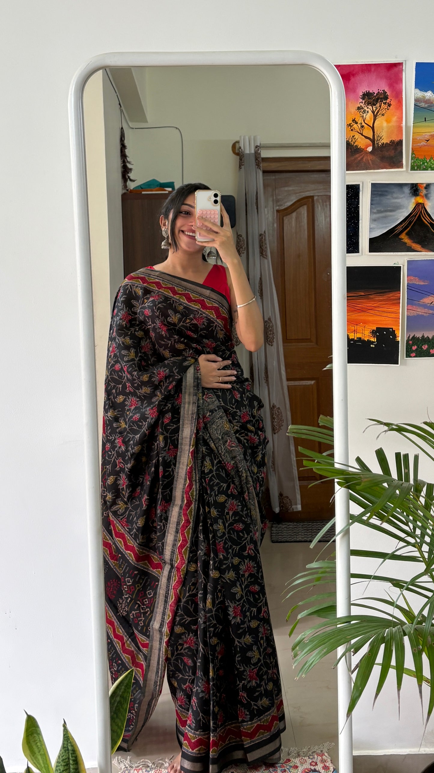 ANANYA - Floral Designeer Saree