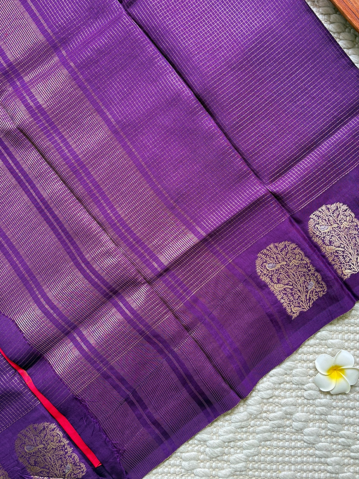 YAMIKA (Purple) - Pure Mysore Viscose Silk Saree