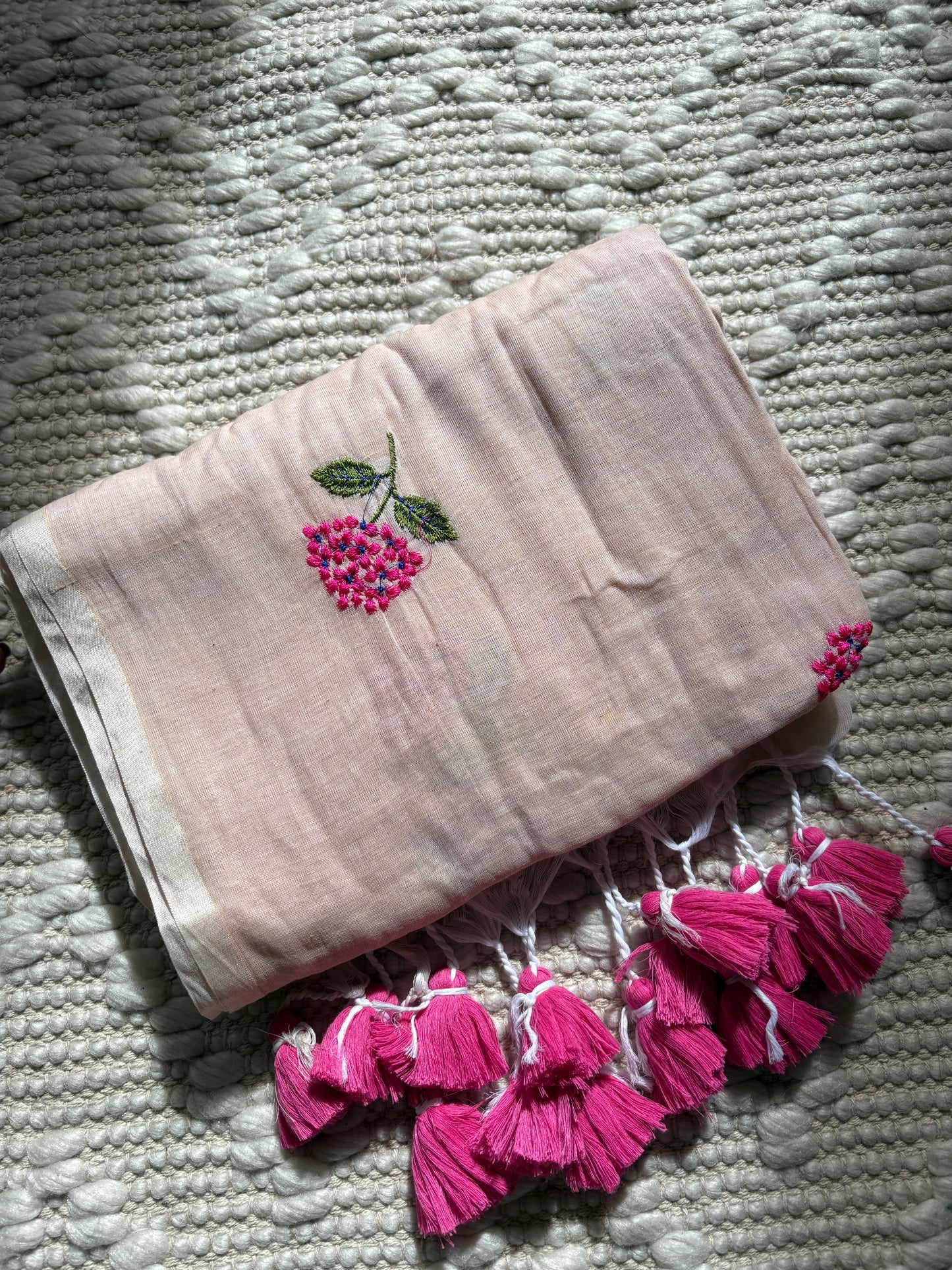 PHOOL - Pure Mul Cotton Soft Saree