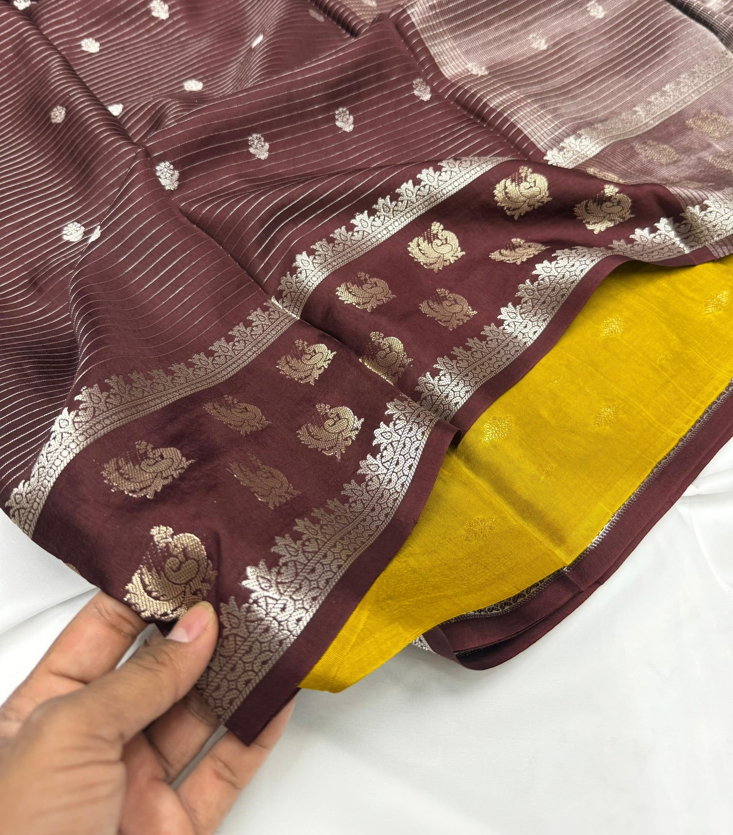 MORVIKA- Pure Mysore Viscose Saree