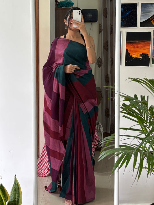 MYRA - Khadi Cotton Soft Saree