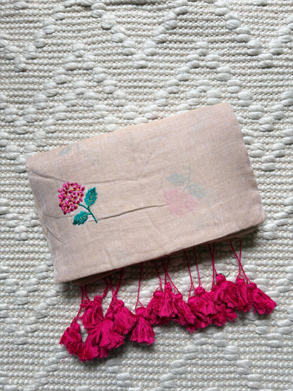 PHOOL - Pure Mul Cotton Soft Saree
