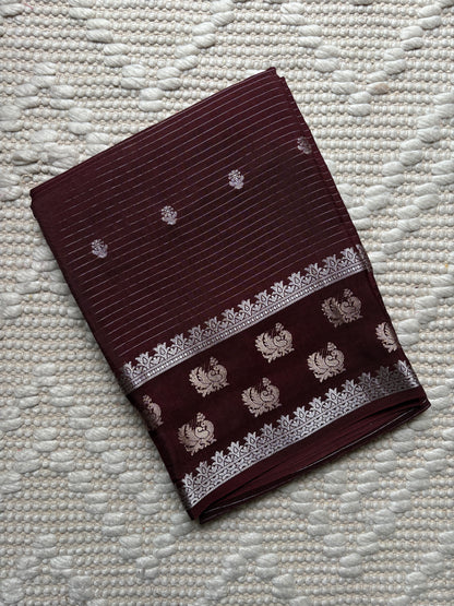 MORVIKA- Pure Mysore Viscose Saree