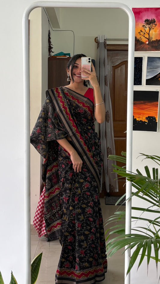 ANANYA - Floral Designeer Saree