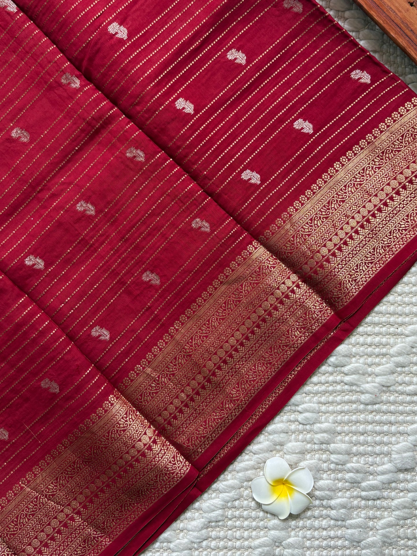 SHARINI- Pure Mysore Viscose Silk Saree