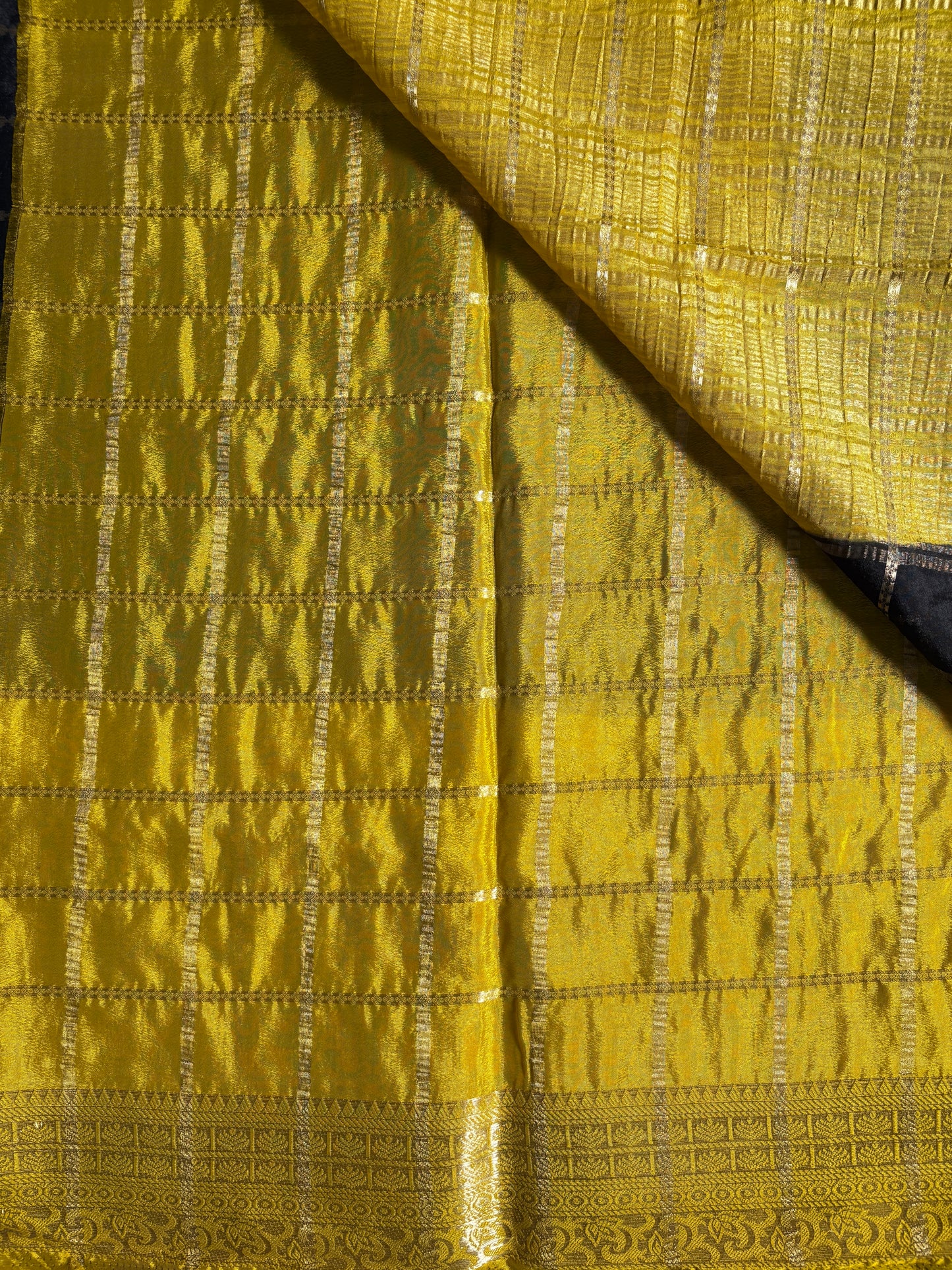 Anaya - Soft Chiffon Checks Saree