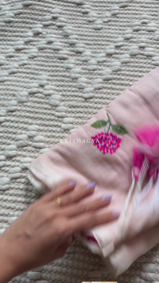 PHOOL - Pure Mul Cotton Soft Saree